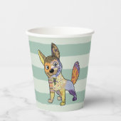 Bunter Hund,   pappbecher 紙コップ (正面)
