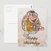 Bunter Igel  Postkarte ポストカード (正面/裏面)