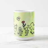 bunter Lauf  コーヒーマグカップ (中央)