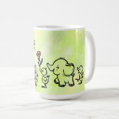 bunter Lauf  コーヒーマグカップ (正面右)