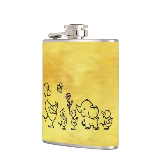 bunter Lauf  フラスク (左)