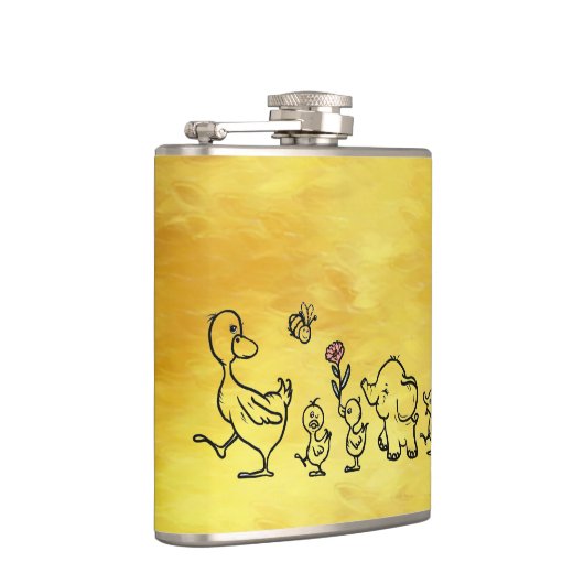 bunter Lauf  フラスク (右)