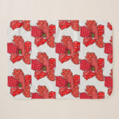 bunter Mohn シェルパブランケット (正面(横))
