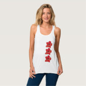 Bunter Mohn Tank Top タンクトップ (正面フル)