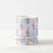 bunter Notenschlüssel   コーヒーマグカップ (中央)