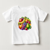 Bunter Obstmix ベビーTシャツ (正面)