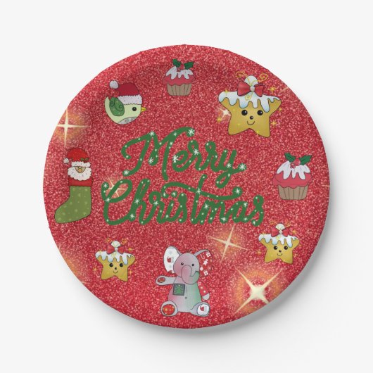 Bunter Teller ペーパープレート (正面)