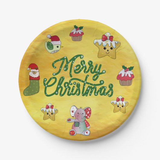 Bunter Teller ペーパープレート (正面)