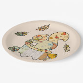 Buntes Eichhörnchen ペーパープレート (アングル)