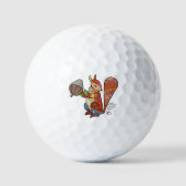Buntes Eichhörnchen  Golfball ゴルフボール (正面)