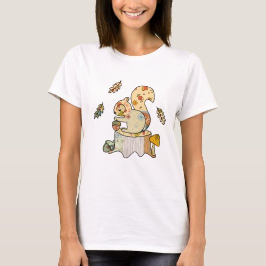 Buntes Eichhörnchen Tシャツ (正面)