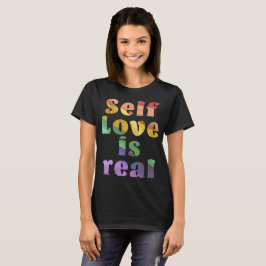 Buntes & Inspirierendes Selbstliebe-Design Tシャツ