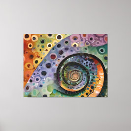 buntes Kissen キャンバスプリント