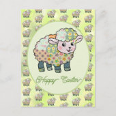 buntes Lämmchen  postkarte ポストカード (正面)