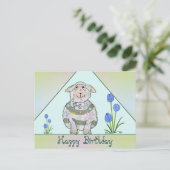 Buntes Schaf Postkarte ポストカード (スタンド正面)