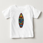 Buntes Surfbrett ベビーTシャツ (正面)