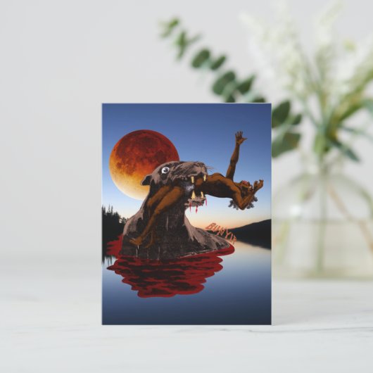 Bunyipはがき ポストカード (スタンド正面)