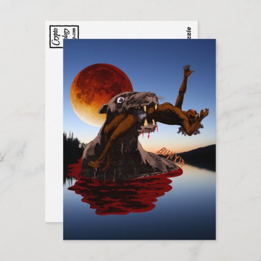 Bunyipはがき ポストカード (正面/裏面)