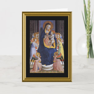 Buonのnatale -イタリア語のあられメリー シーズンカード