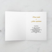 Buonのnatale -イタリア語のあられメリー シーズンカード (内部)