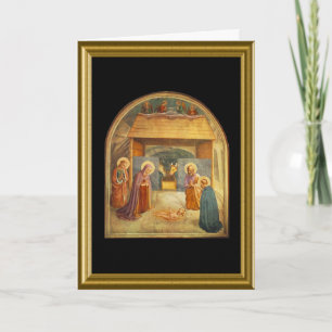 Buonのnatale -イタリア語のあられメリー シーズンカード