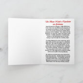 Buonのnatale - Zabaioneのレシピ シーズンカード (内部)