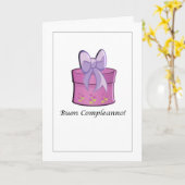 Buon Compleanno -イタリアンなカードのハッピーバースデー カード (黄色い花)