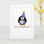 Buon Compleanno -イタリアンなカードのハッピーバースデー カード (黄色い花)