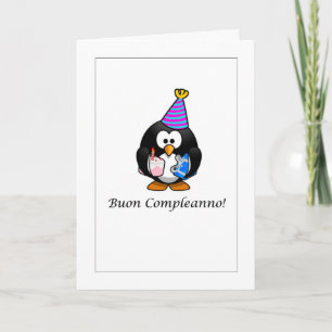 Buon Compleanno -イタリアンなカードのハッピーバースデー カード