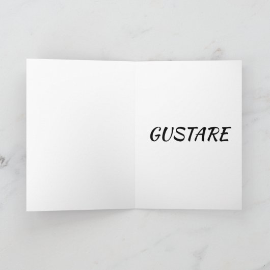 "BUON COMPLEANNO" ***********イタリアン誕生日 カード (内部)