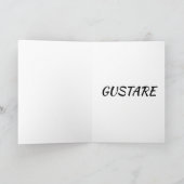 "BUON COMPLEANNO" **********イタリアン**誕生日 カード (内部)