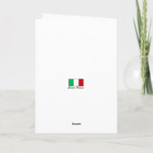 Buon Compleanno Papà -イタリア語のハッピーバースデー カード (裏面)