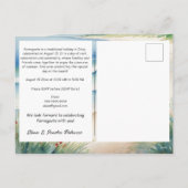 Buon Ferragostoイタリアのお祝いの日あなたの写真 シーズンポストカード (裏面)