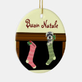 Buon Nataleのイタリアンなクリスマスのオーナメント セラミックオーナメント (右)