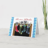 Buon Nataleのイタリアンなクリスマスカード シーズンカード (正面)