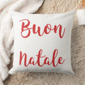 Buon Nataleの枕 クッション (ブランケット)