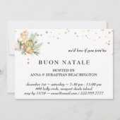 *~* BUON NATALEイタリアAP20ホリデーパーティー写真 招待状 (裏面)