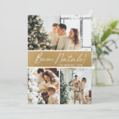 Buon Nataleフォトコラージュ シーズンカード (スタンド正面)