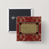 Buon Nataleボタン 缶バッジ (正面&裏面)