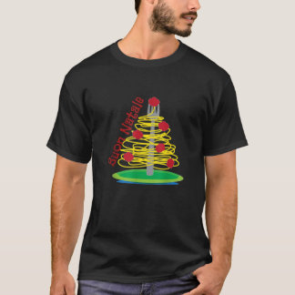 BUON NATALEメリーイタリアンクリスマスフェスティバルイタリア Tシャツ