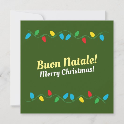 Buon Natale! シーズンカード (正面)