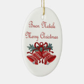 Buon Natale セラミックオーナメント (右)