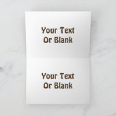 Buon Natale -犬のそり シーズンカード (内部)