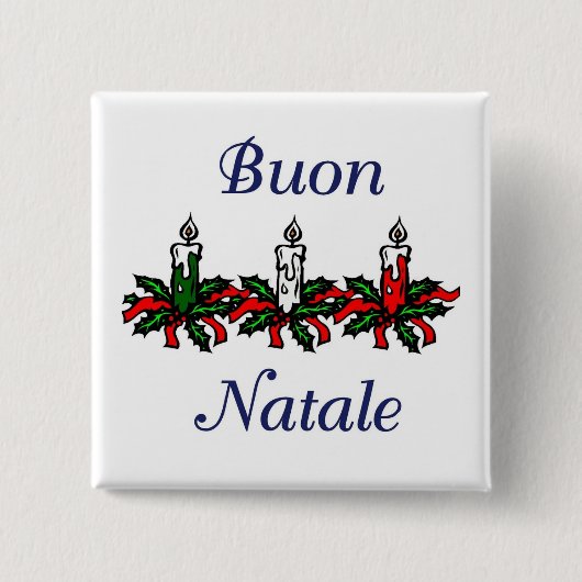 Buon Natale 缶バッジ (正面)