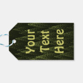 Buon Natale – 針葉樹 ギフトタグ (裏面横)