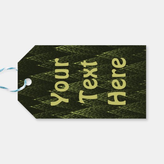 Buon Natale – 針葉樹 ギフトタグ (裏面横)