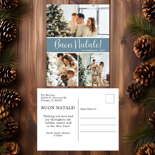 Buon Natale 3 Photo  シーズンポストカード