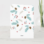 Buon natale christmas card カード (裏面)