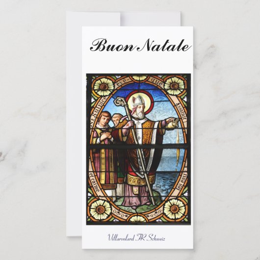 Buon Natale Fotokarte シーズンカード (正面)