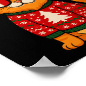 Buon Natale Italian Cat Christmas, Italy Pride Hol ポスター (角)